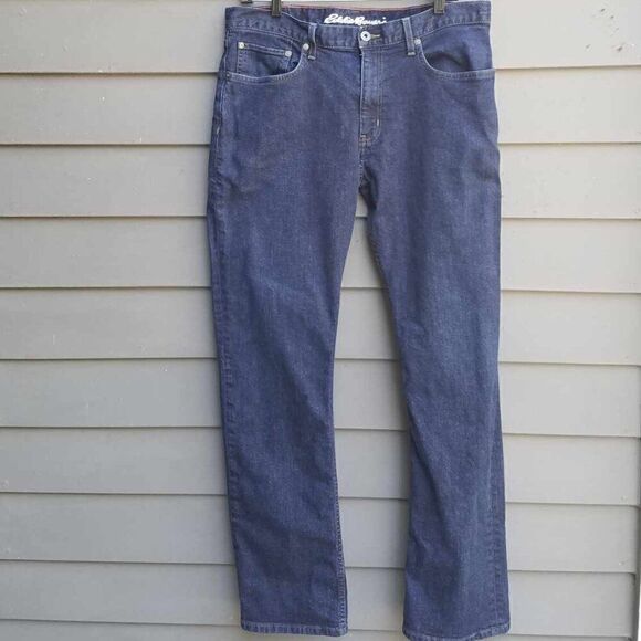 Mens Eddie Bauer Straight Jeans size 36 x 34 - Picture 1 of 13